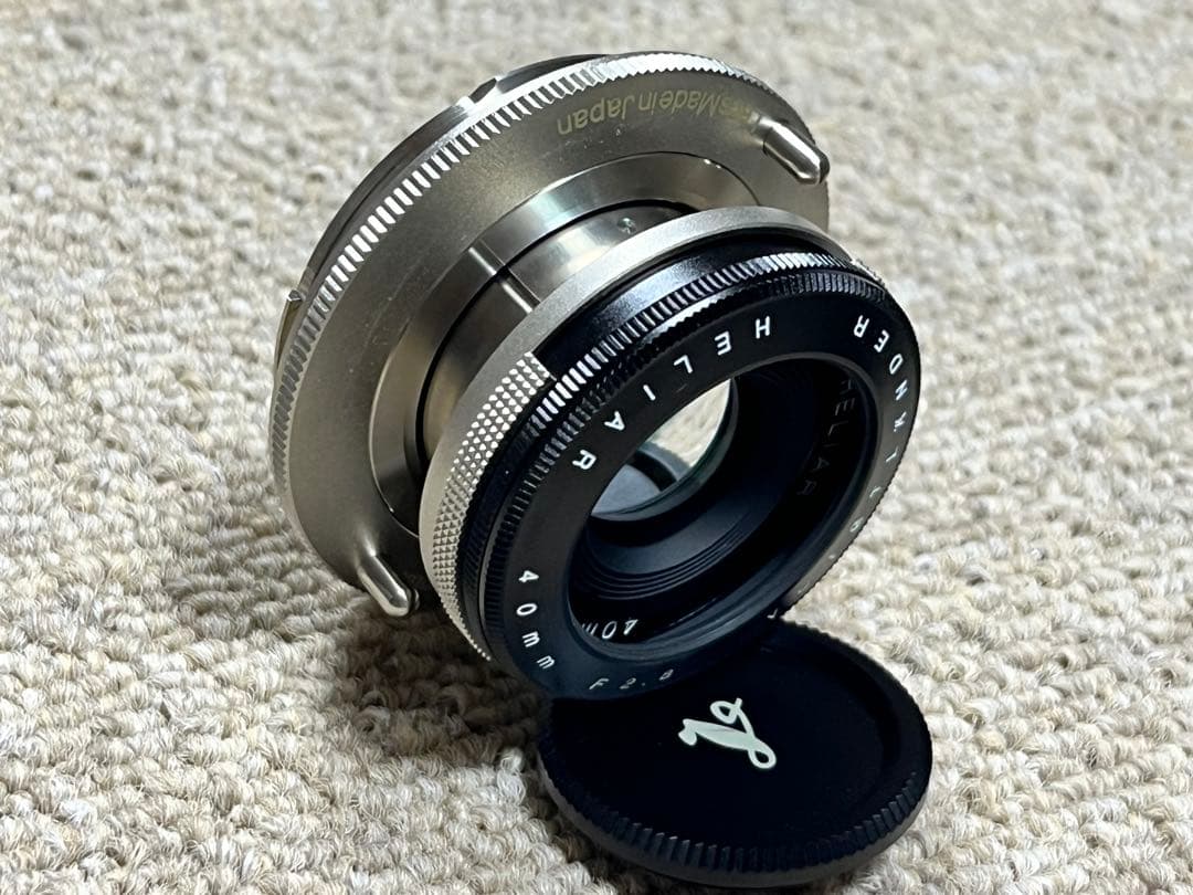 フォクトレンダー HELIAR 40mm F2.8 沈胴 新同美品