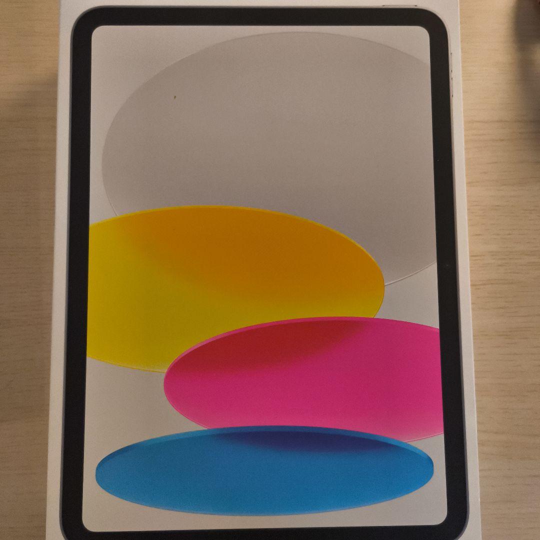 Apple iPad A16 WiFiモデル 箱、充電器付きシルバー 本体