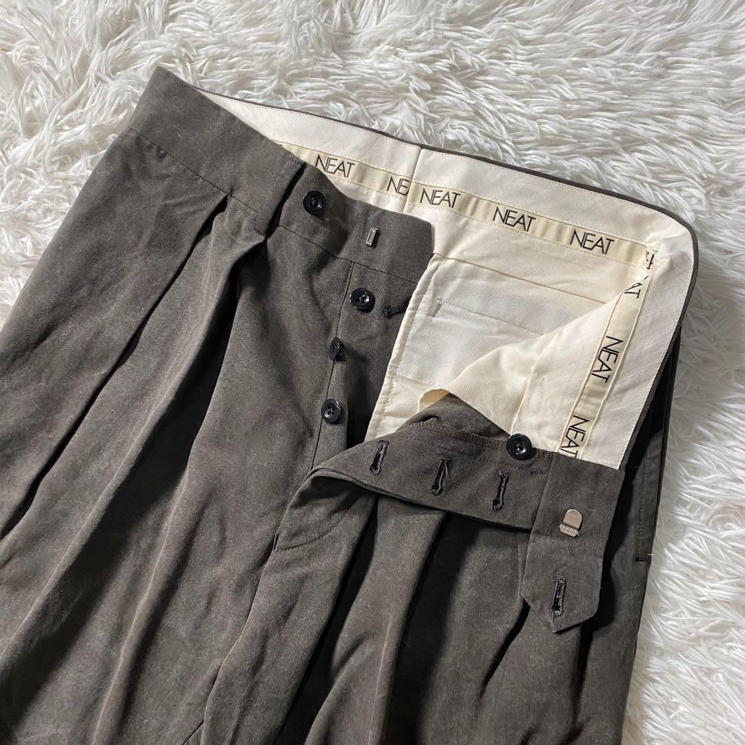 【美品】ニート　スラックス　CELLULOSE NIDOM　セルロース ニドム