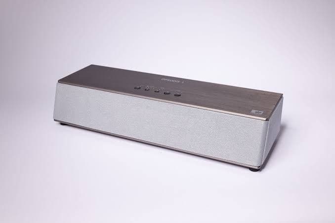 【未使用】OPSODIS 1 アクティブスピーカー シルバー　鹿島建設