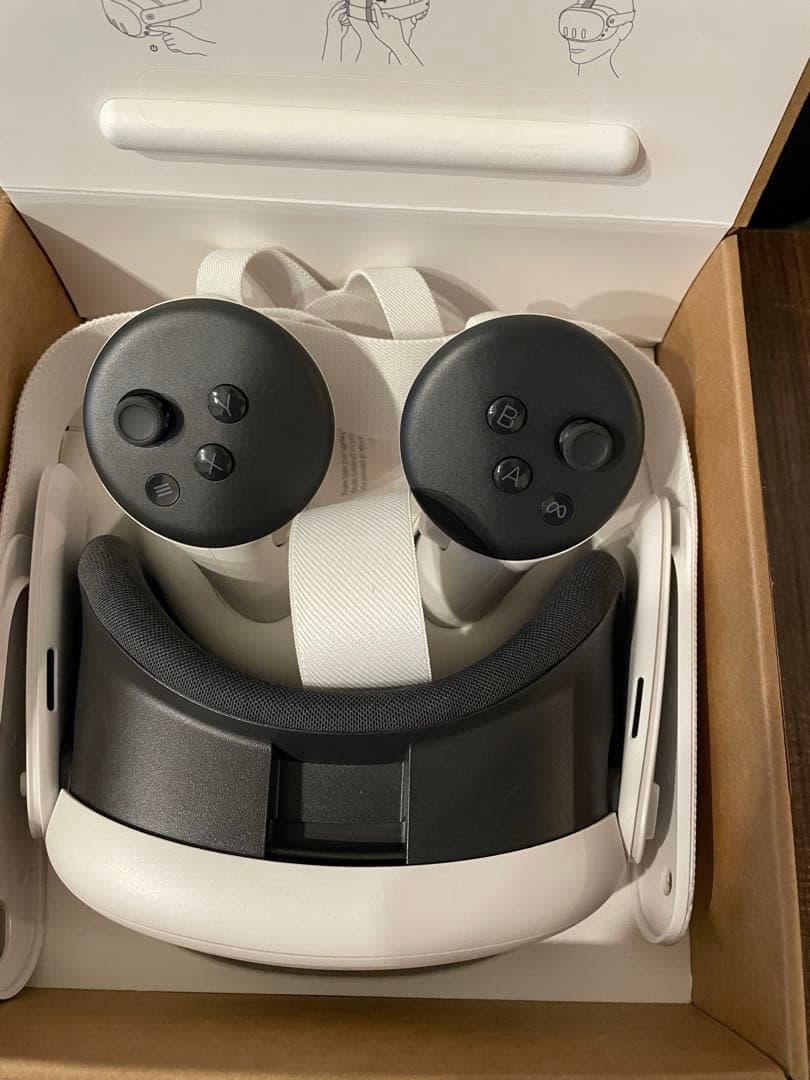  Quest 3 128GB 本体+バッテリーストラップセット 動作確認