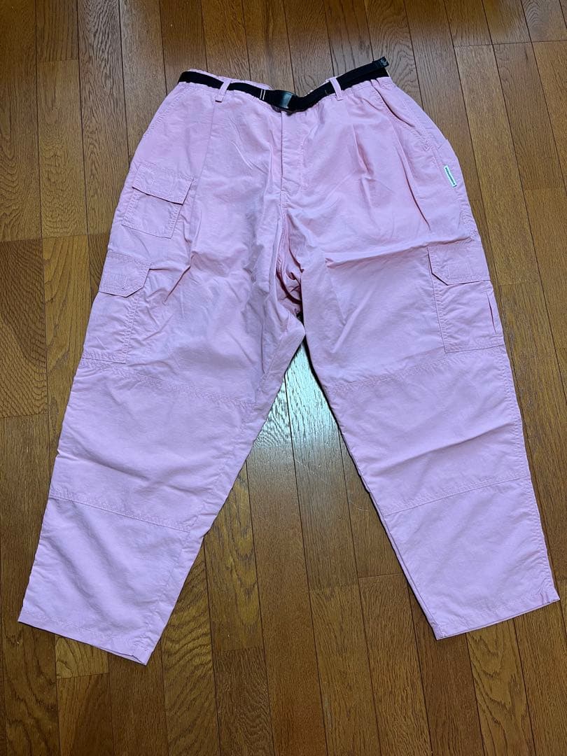 BAMBOOSHOOTS ピンク カーゴパンツ