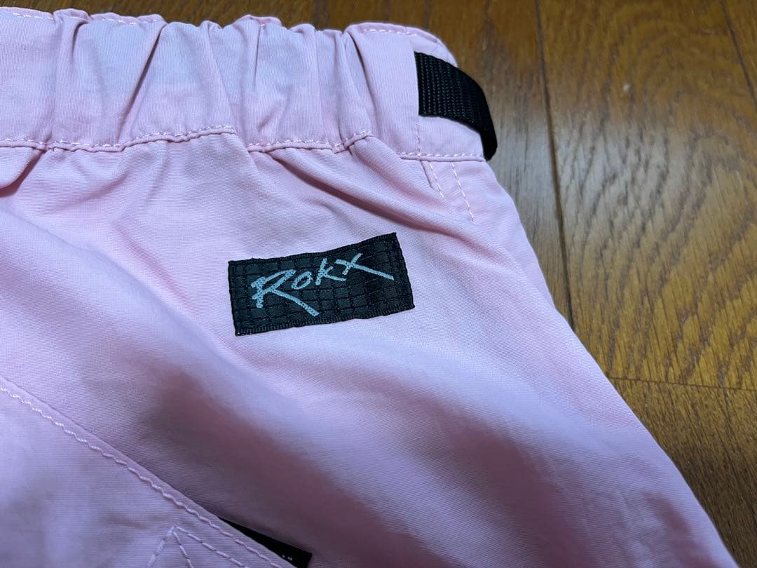 BAMBOOSHOOTS ピンク カーゴパンツ