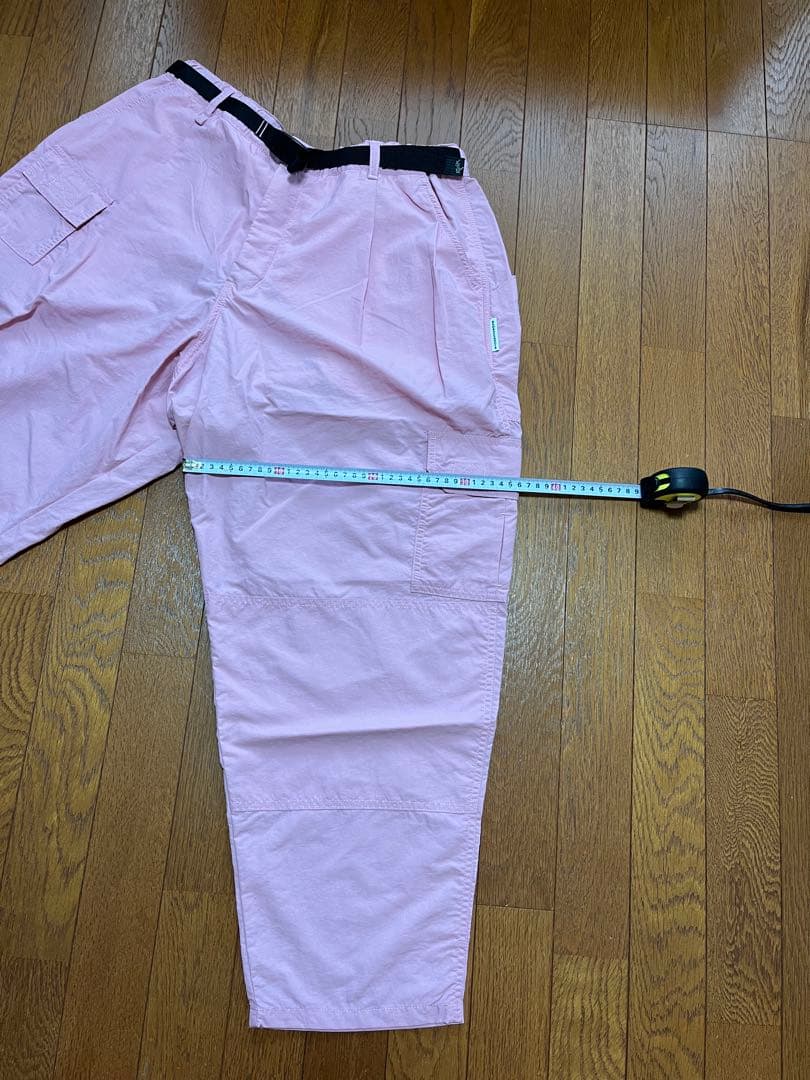 BAMBOOSHOOTS ピンク カーゴパンツ