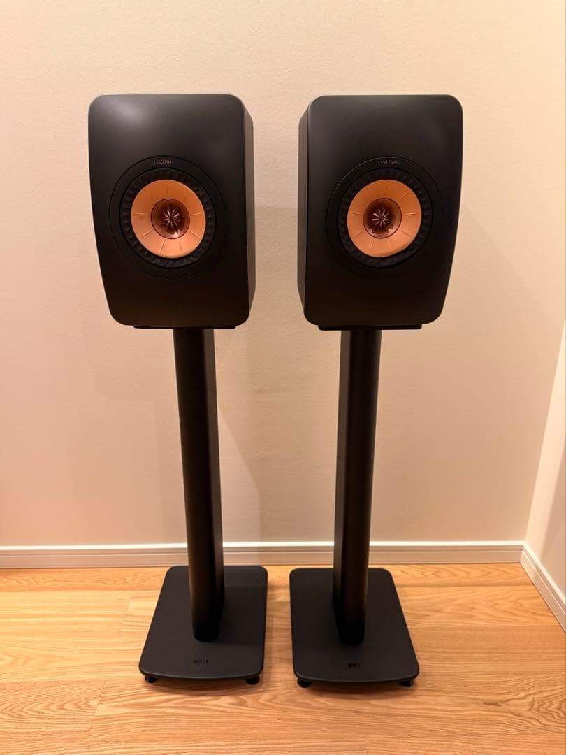 KEF LS50  +専用スタンドS2 セット【訳あり・音出し確認済み】