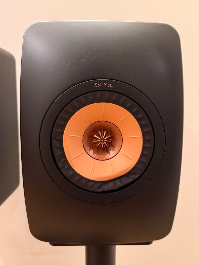 KEF LS50  +専用スタンドS2 セット【訳あり・音出し確認済み】