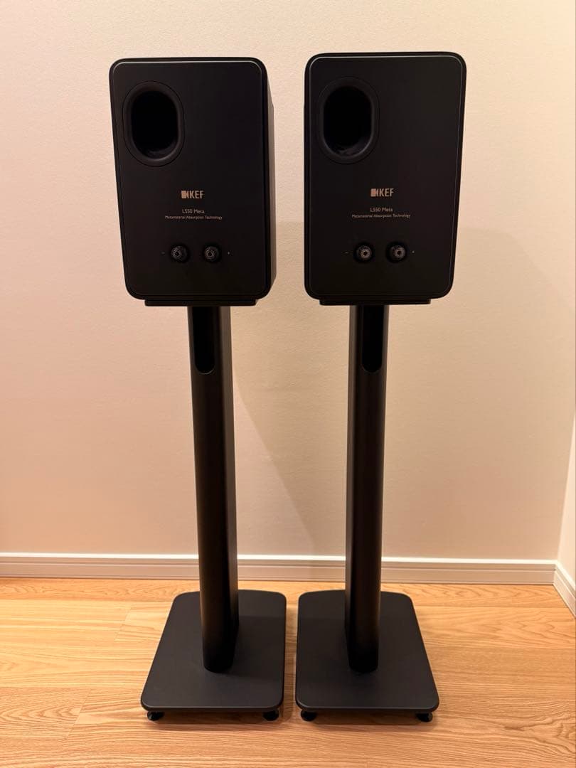 KEF LS50  +専用スタンドS2 セット【訳あり・音出し確認済み】