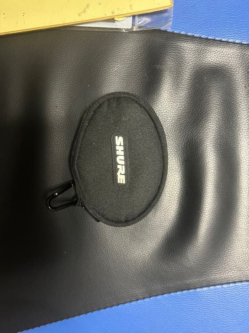 Shure 有線イヤホン キャリングケース付き　紫限定色