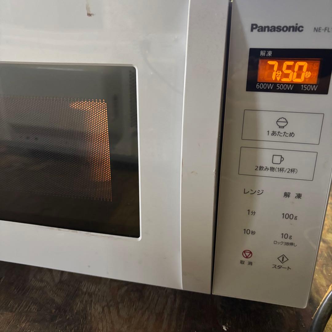 パナソニック　NE-FL1A-W 電子レンジ　2023年製