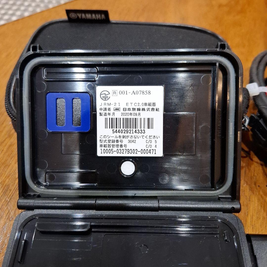 バイク用　ETC　車載器　日本無線　JRM21 2.0