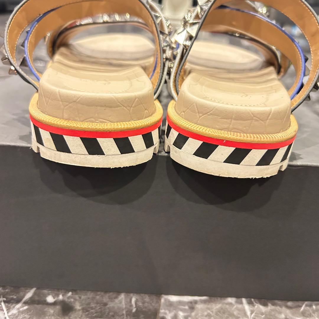 クリスチャンルブタン アポロビーチ スタッズ サンダル 26cm