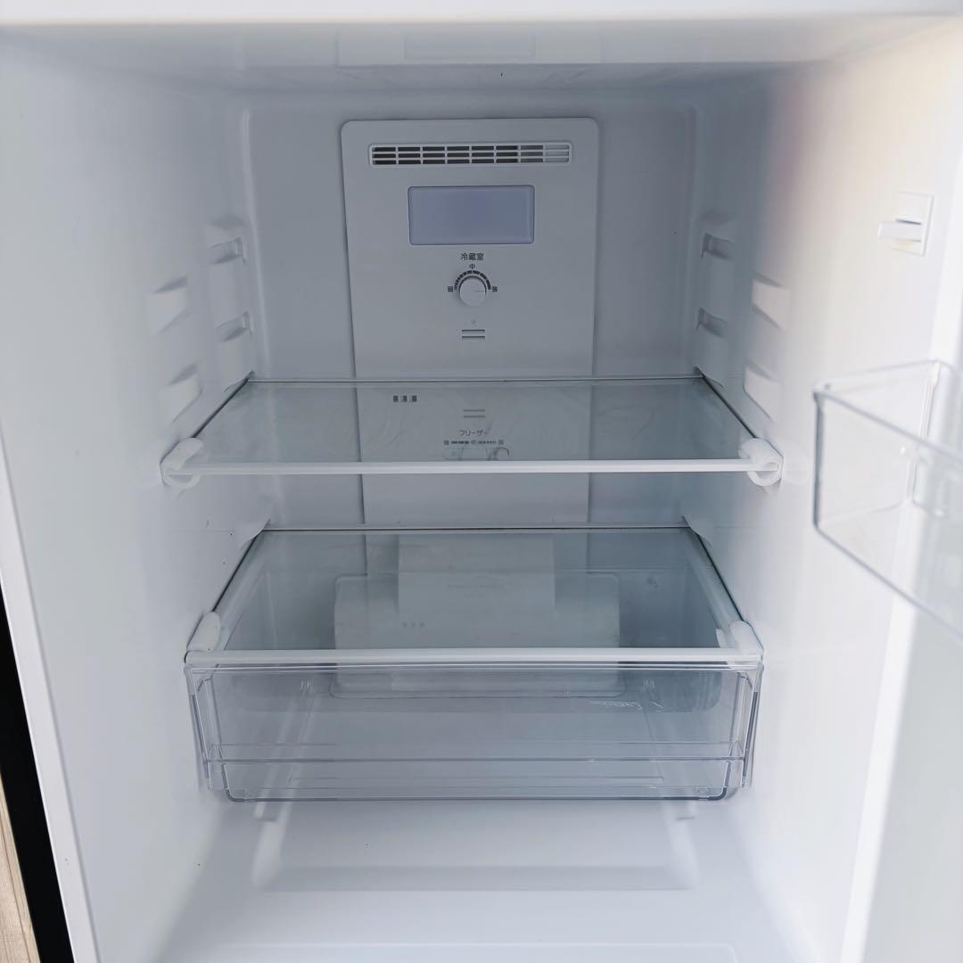 100運搬取付無料！シルバー純正AQUA2ドアコンパクト冷蔵庫！完動品超美品！