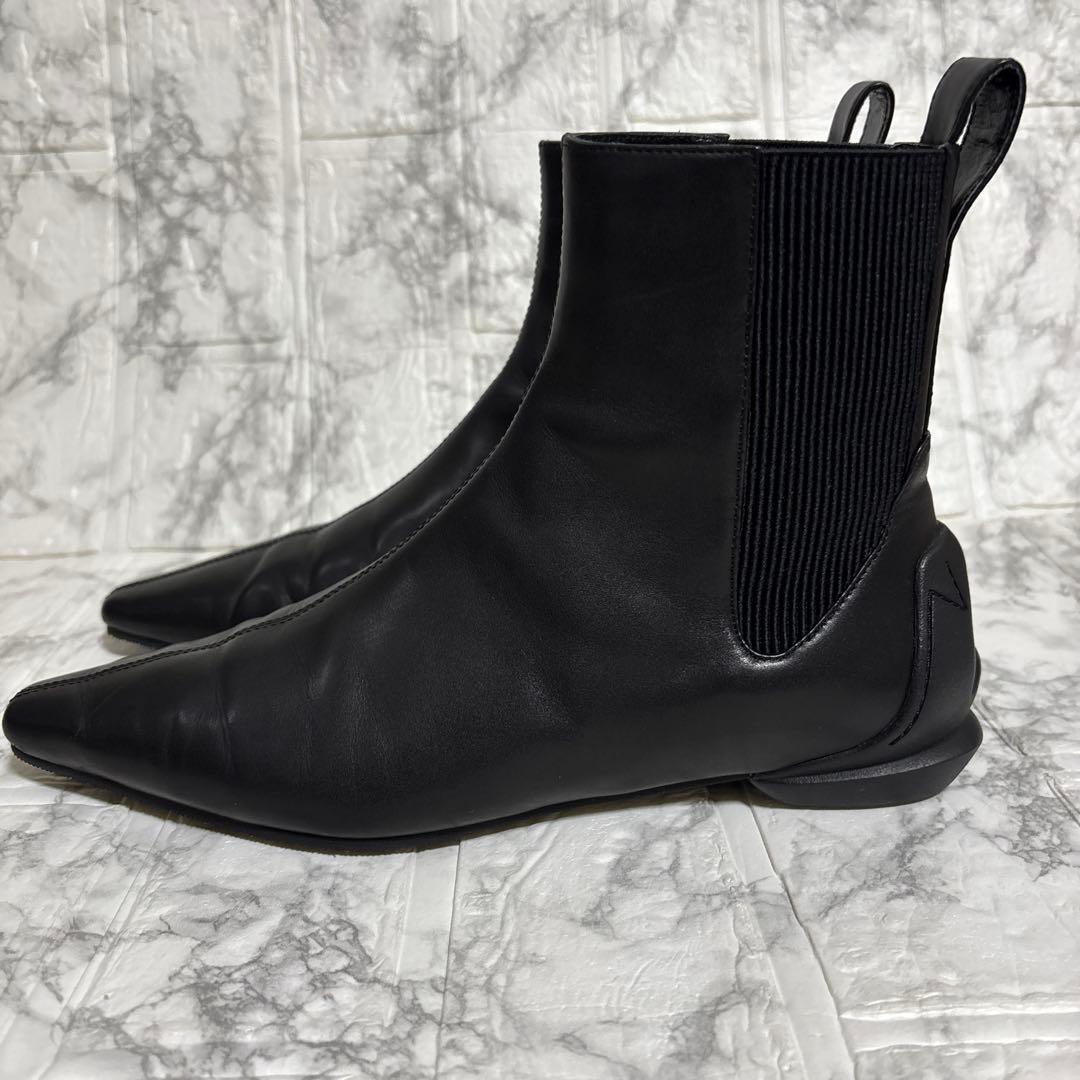 最終お値下げ！美品　SHISEI シーセイ23cmチゼルトゥアンクルブーツ