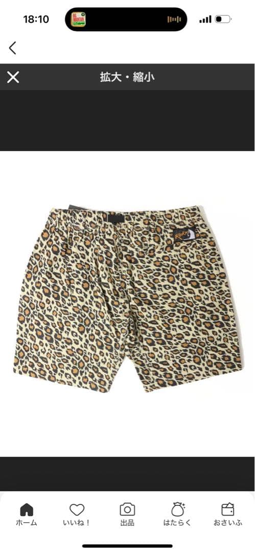 Rokx ロックス レオパードショートパンツ グラミチ