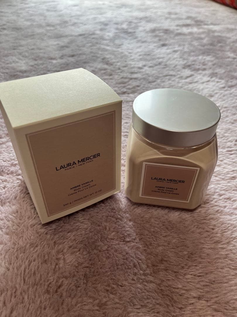 ローラメルシエ ホイップトボディクリーム　アンバーバニラ