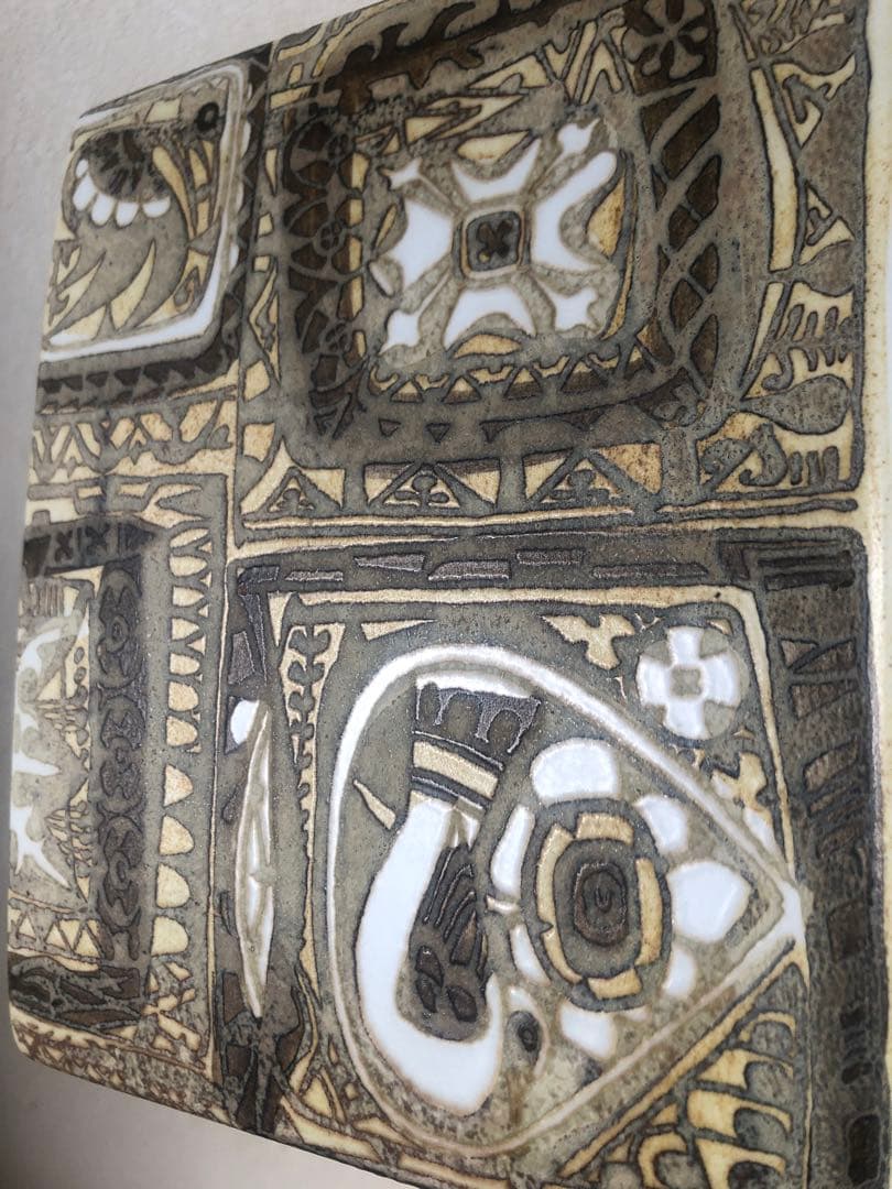 ロイヤルコペンハーゲン バッカ　スクエア　フラワーベース