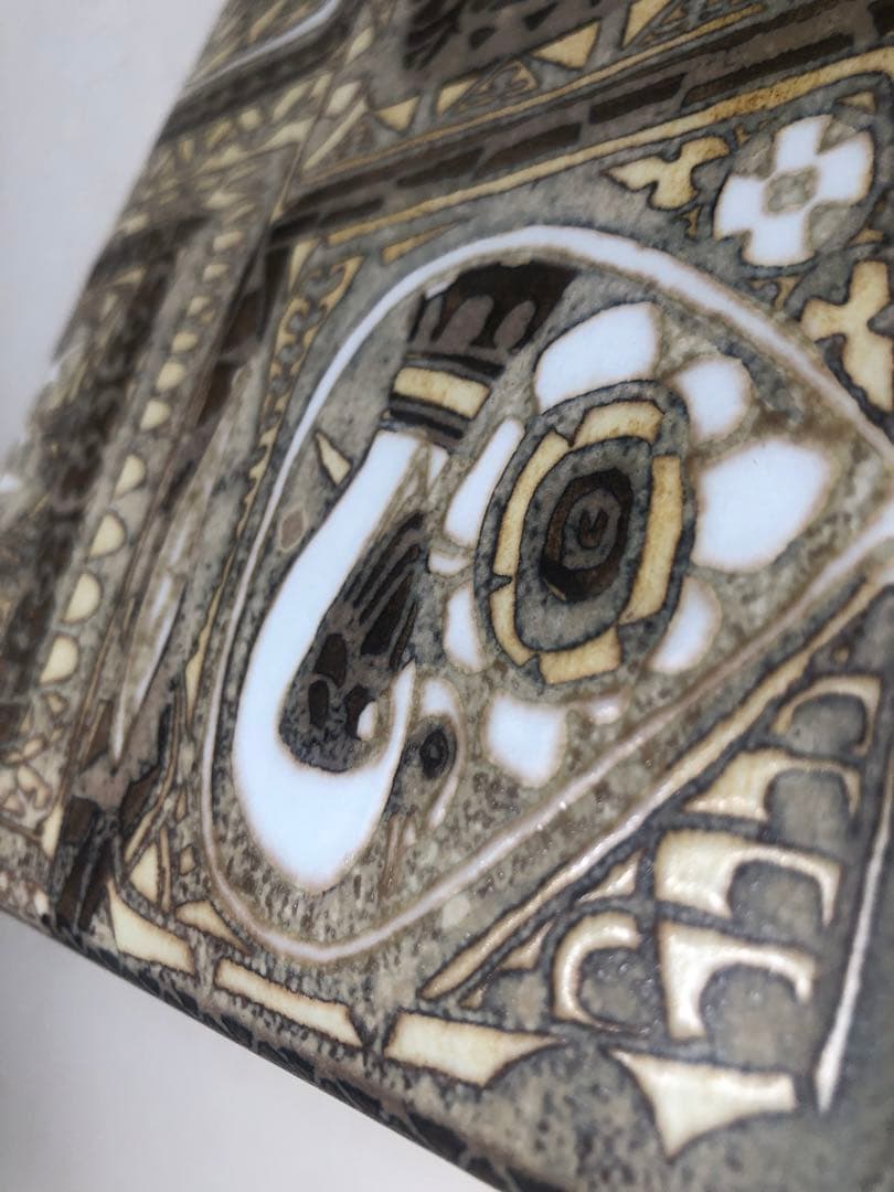 ロイヤルコペンハーゲン バッカ　スクエア　フラワーベース