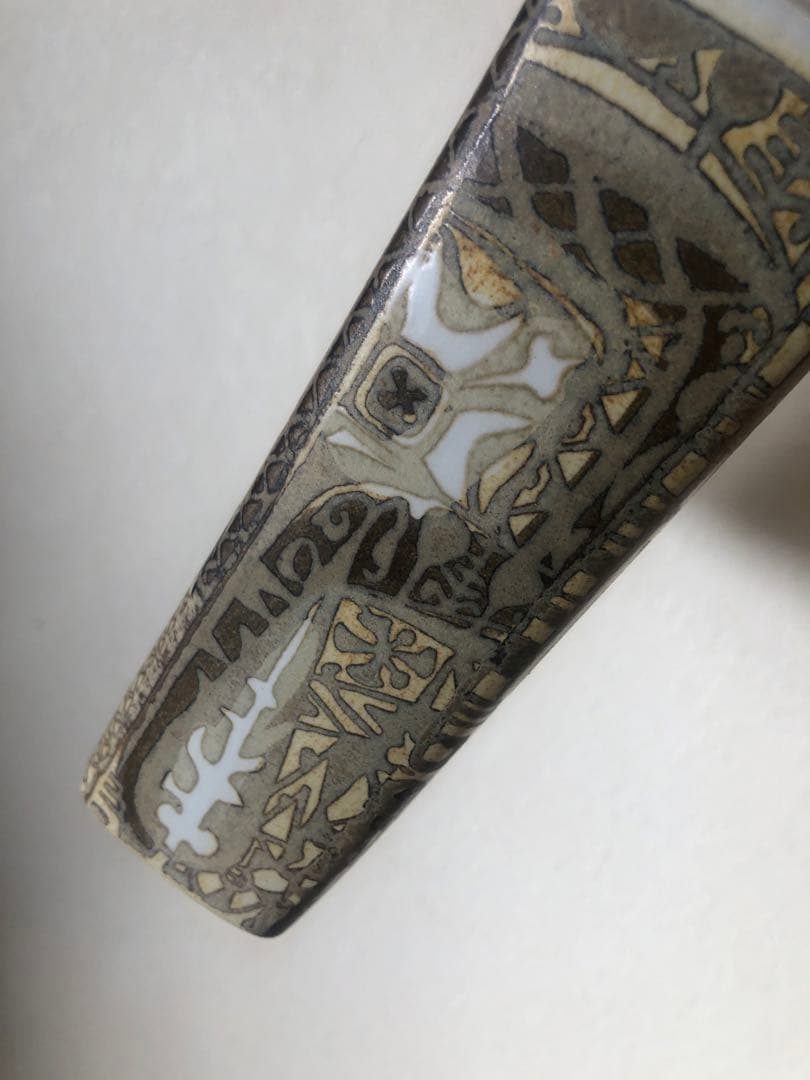 ロイヤルコペンハーゲン バッカ　スクエア　フラワーベース