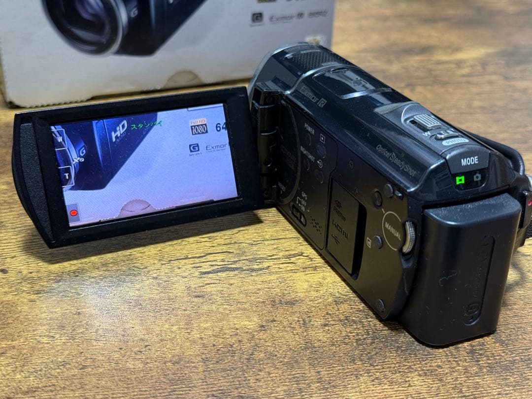 SONY HDR-CX520V ビデオカメラ 完動品　64GB フルHD