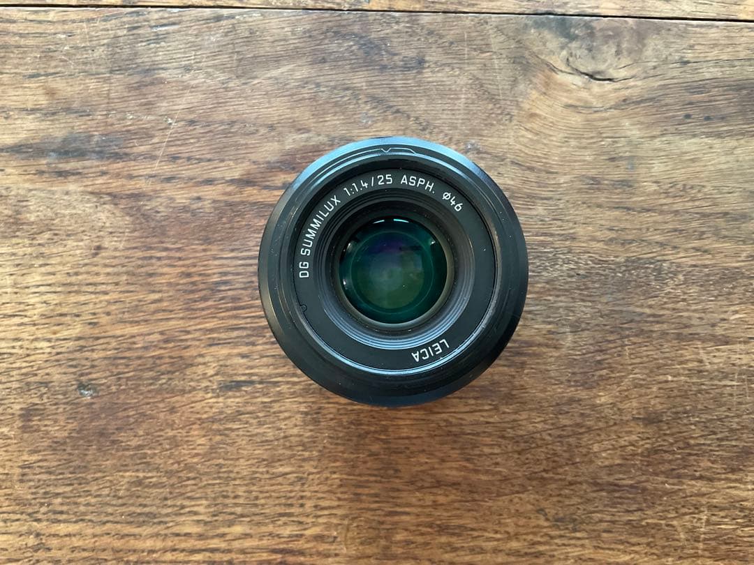 ルミックス LEICA DG SUMMILUX 25mm/F1.4