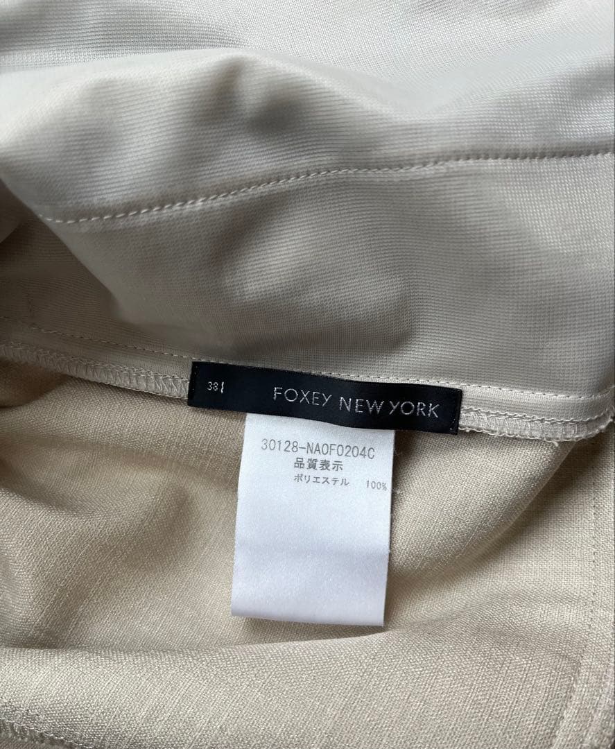 【美品】ＦＯＸＥＹ ＮＥＷ ＹＯＲＫ　ワンピース リトルギャザー 38