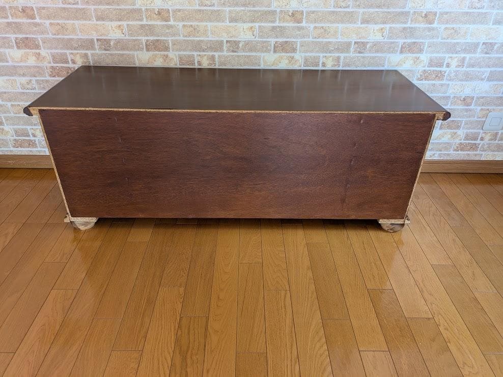 サイドボード　テレビ台　キャビネット　イタリア製　象嵌 アンティーク家具