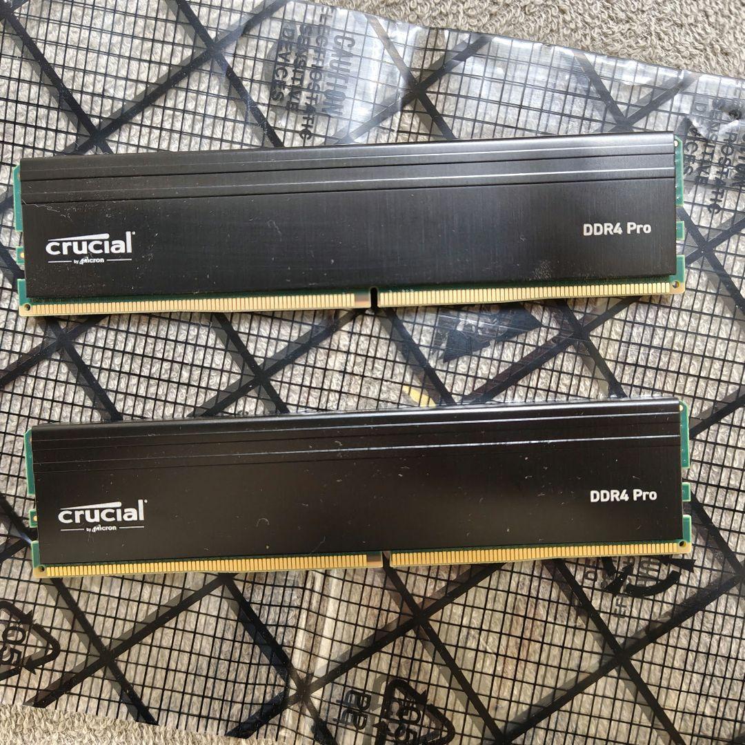 Crucial Pro DDR4-3200 メモリー 16GB 2枚セット