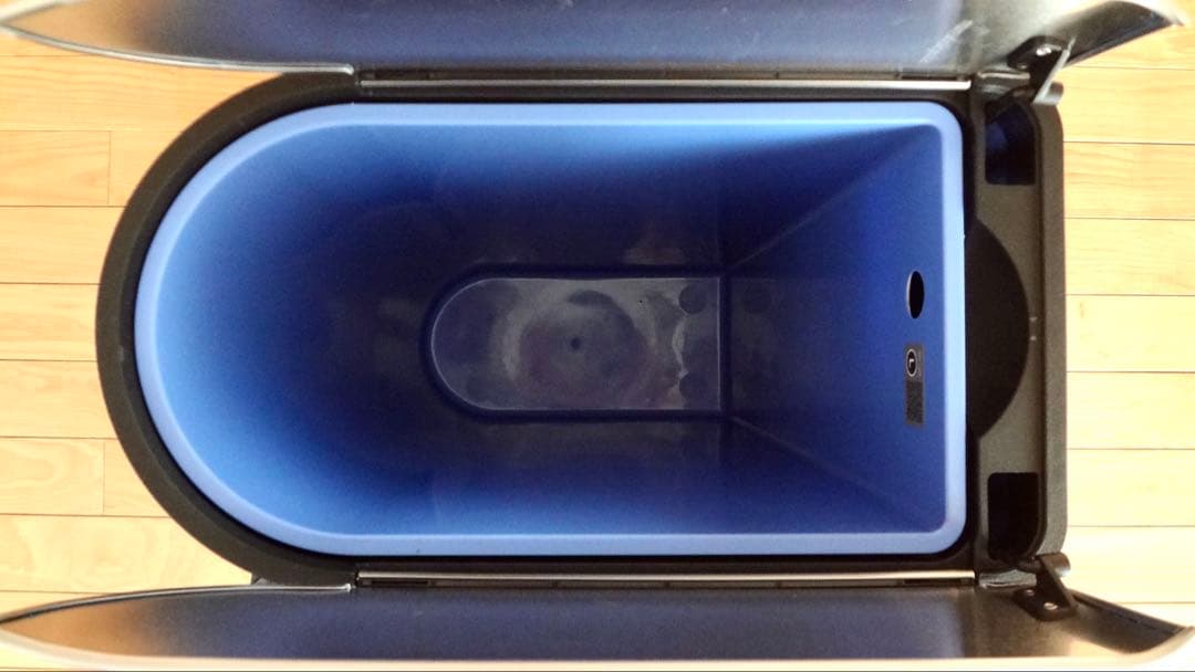 シンプルヒューマン ゴミ箱 スリム 18L シルバー ゴミ袋付き