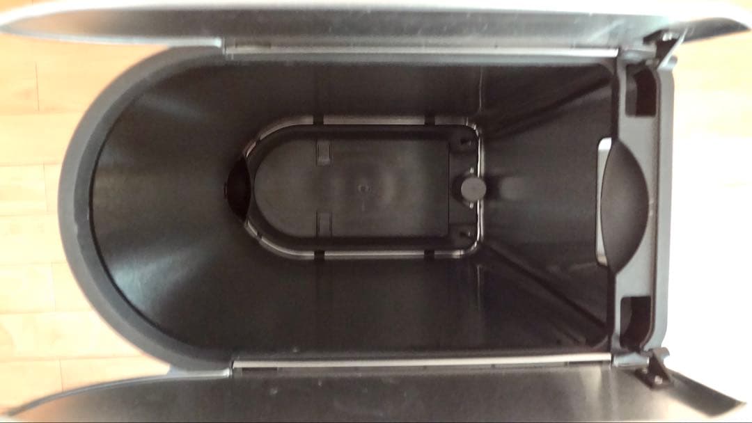 シンプルヒューマン ゴミ箱 スリム 18L シルバー ゴミ袋付き