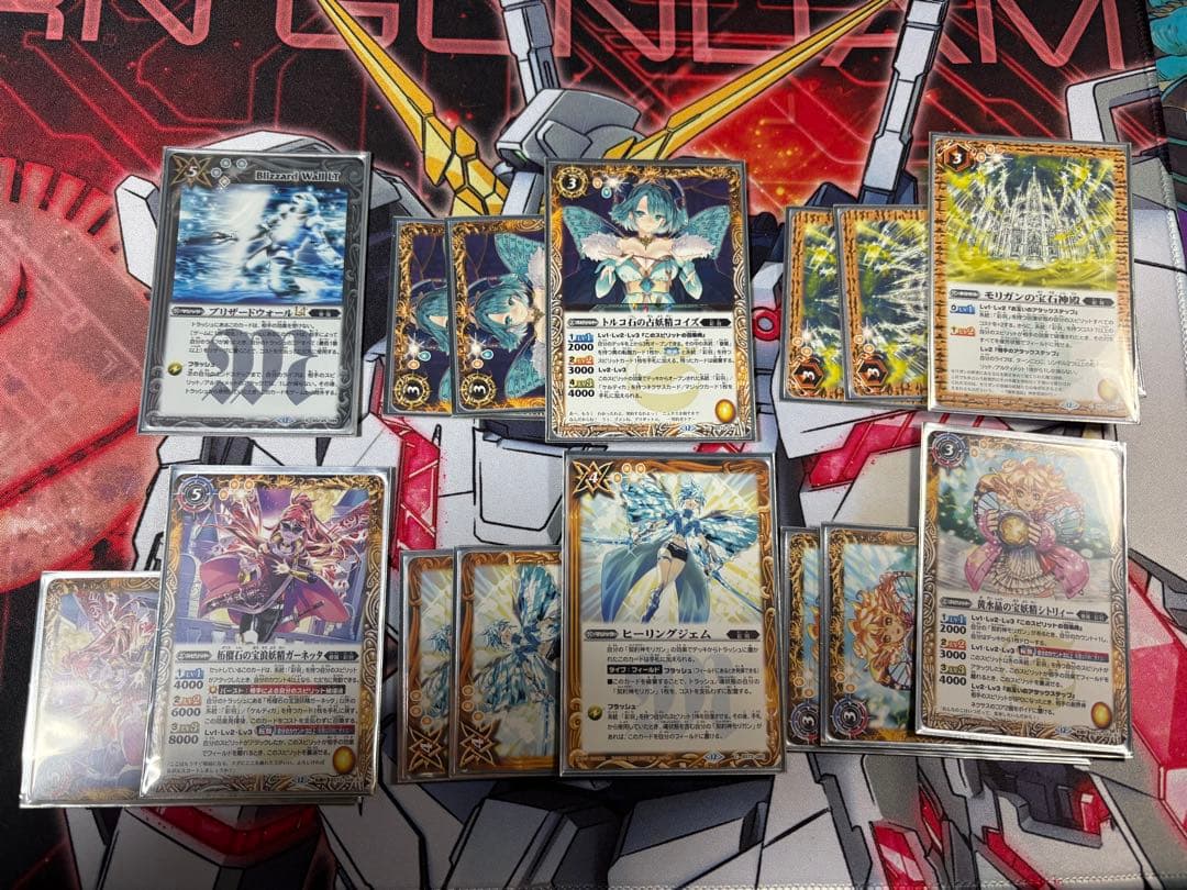 バトスピ モリガン 彩羽 デッキ スリーブ付