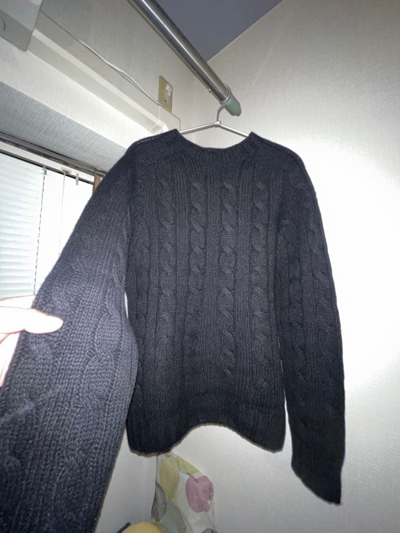 インバーアラン　ニット　茶タグ