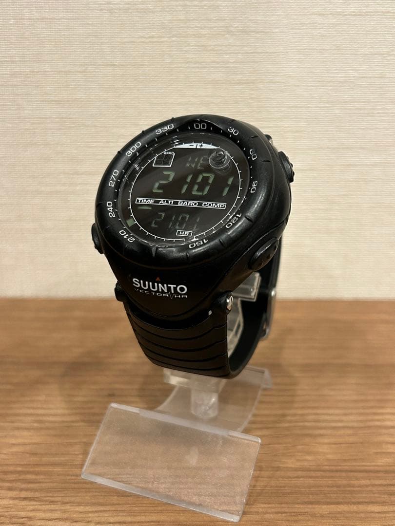SUUNTO VECTOR HR 黒 スント ベクターコア レガッタ 腕時計