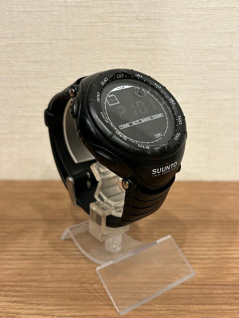 SUUNTO VECTOR HR 黒 スント ベクターコア レガッタ 腕時計