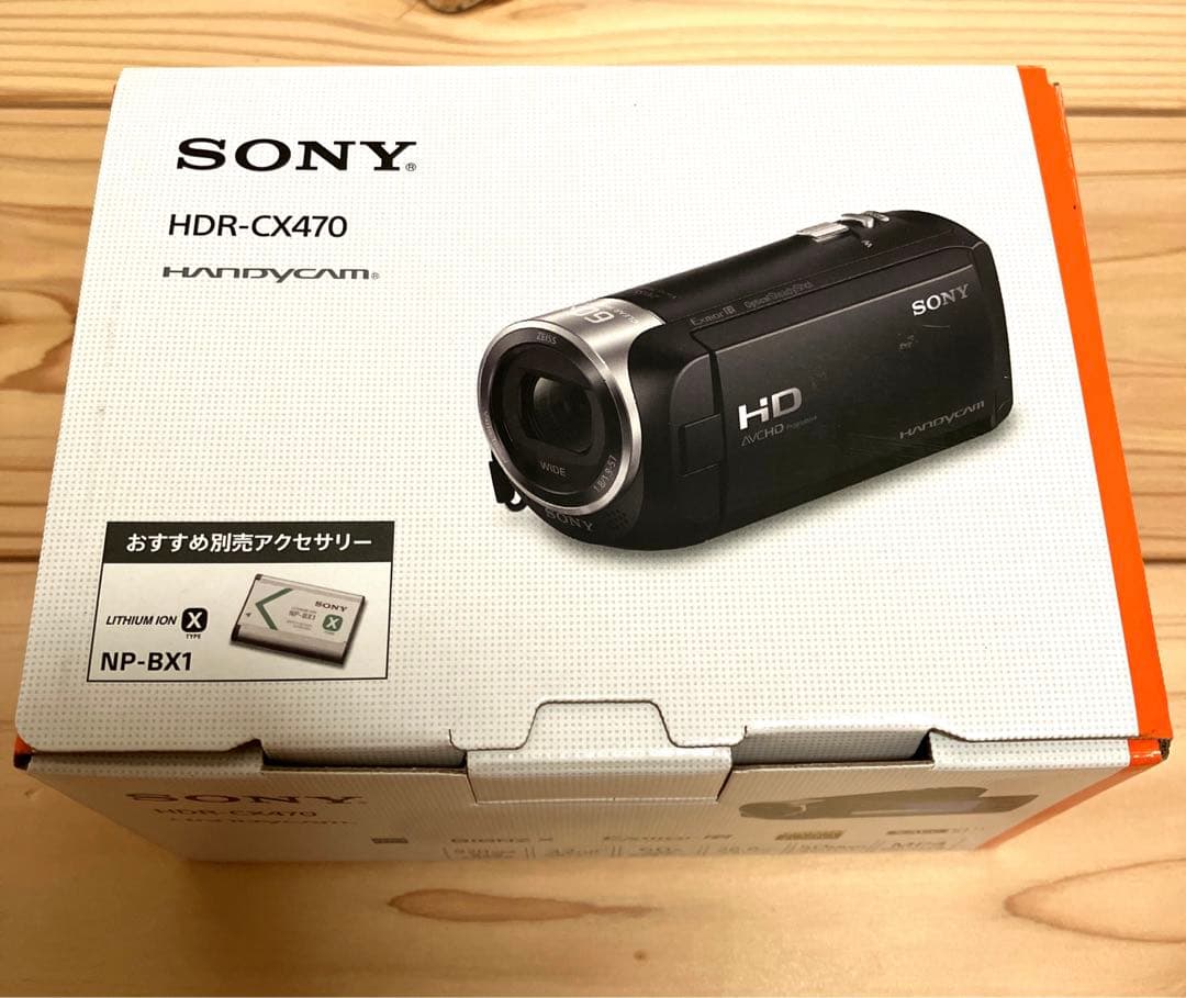 【新品】 SONY HDR-CX470