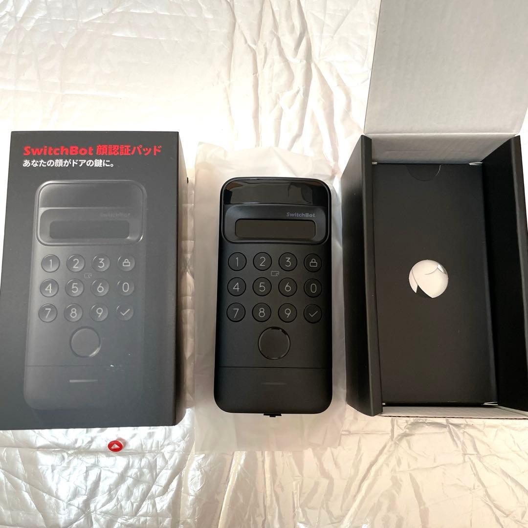 【中古美品・付属品未使用未開封】SwitchBot 顔認証パッド