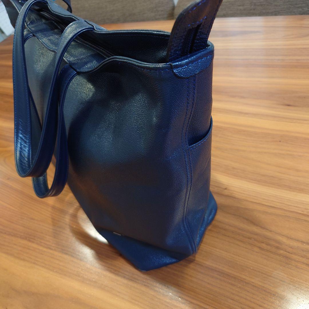 PORTER　LINK　トートバッグＬ　ネイビー ポーチ付き