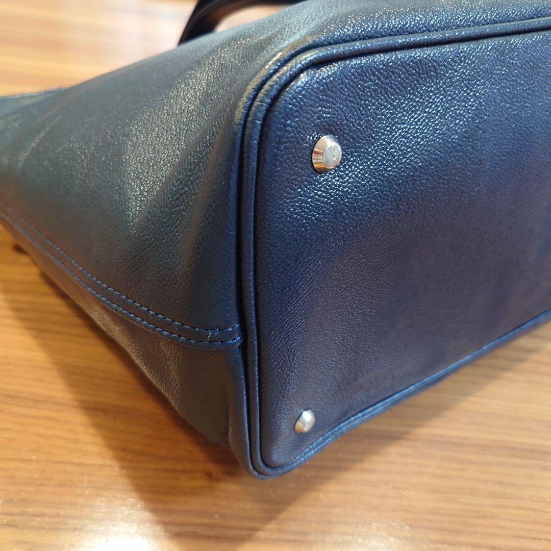 PORTER　LINK　トートバッグＬ　ネイビー ポーチ付き