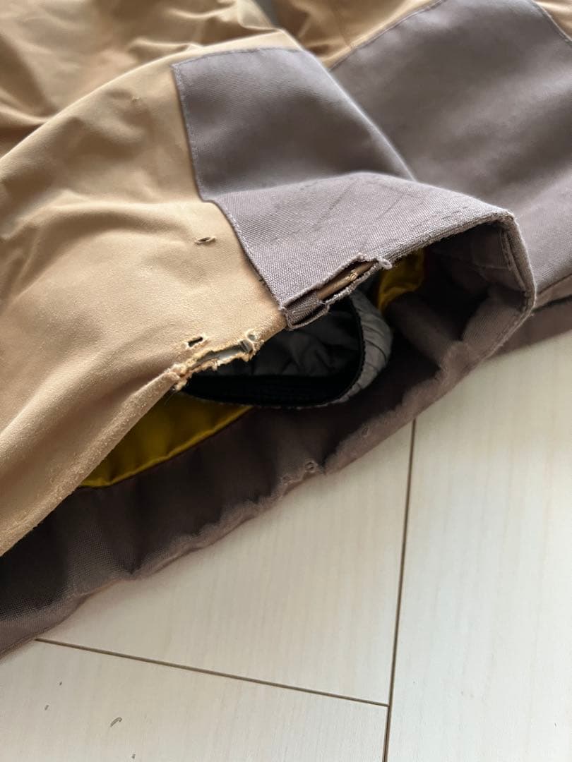 TheNorthFace キッズフード付ジャケット& スノーインサレーションビブ