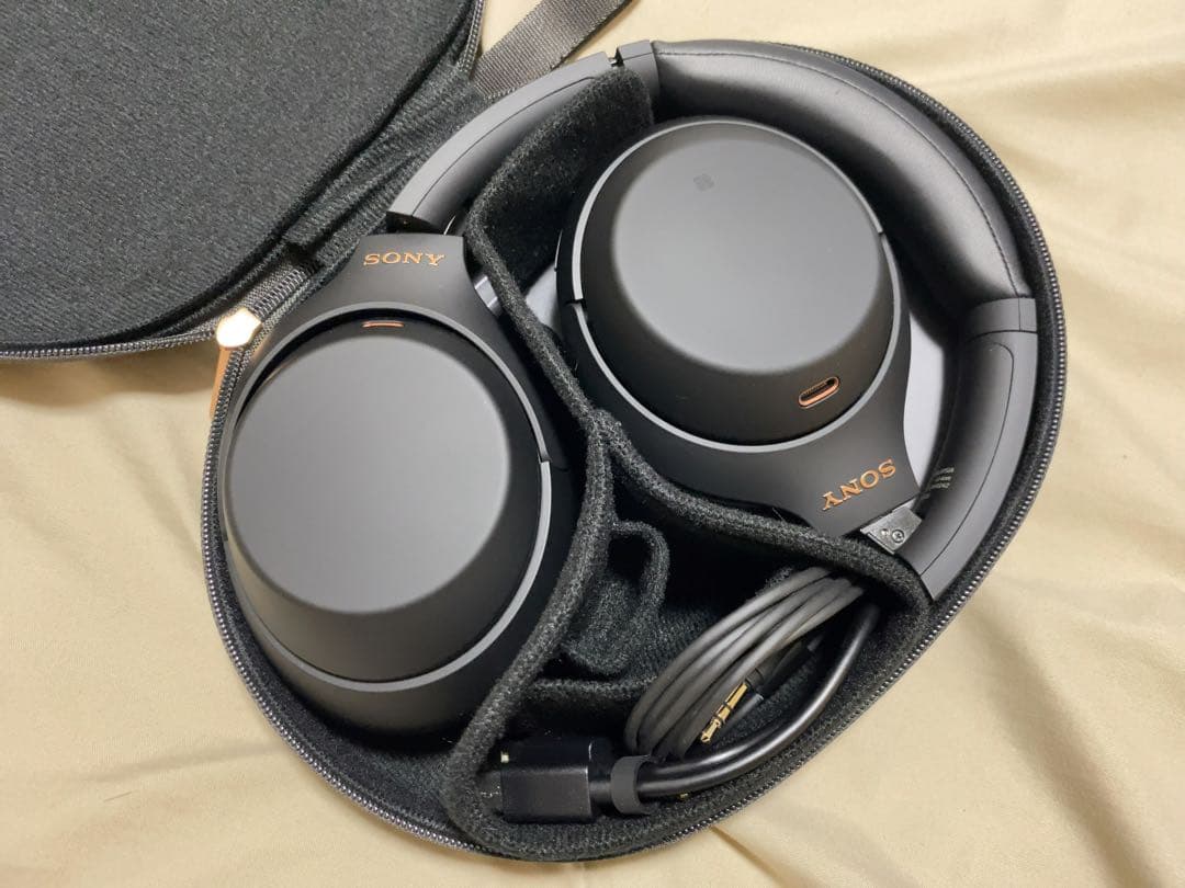 SONY WH-1000XM4 ワイヤレスヘッドホン ブラック