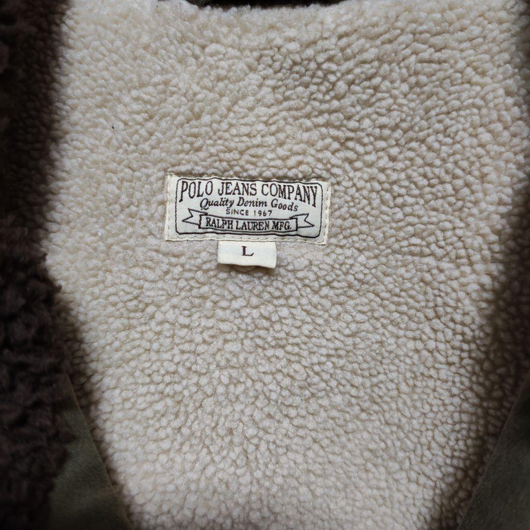 ラルフローレン ポロジーンズ M-38 マッキーノコート ボア US Army