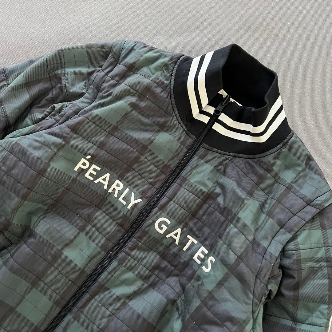 PEARLYGATES パーリーゲイツ　リバーシブル　中綿　ジャケット　ブルゾン