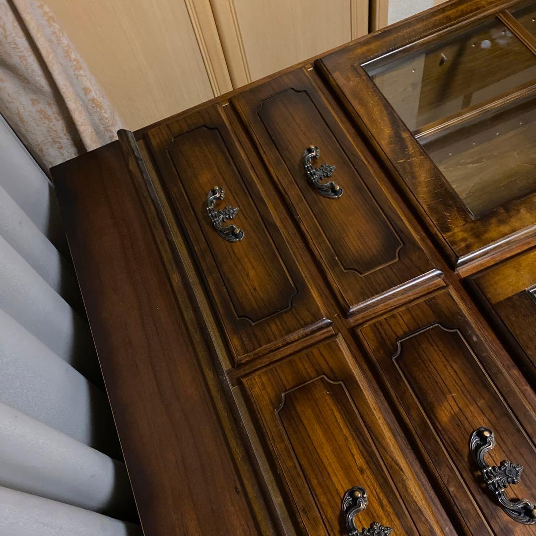 美品。カリモク本棚。