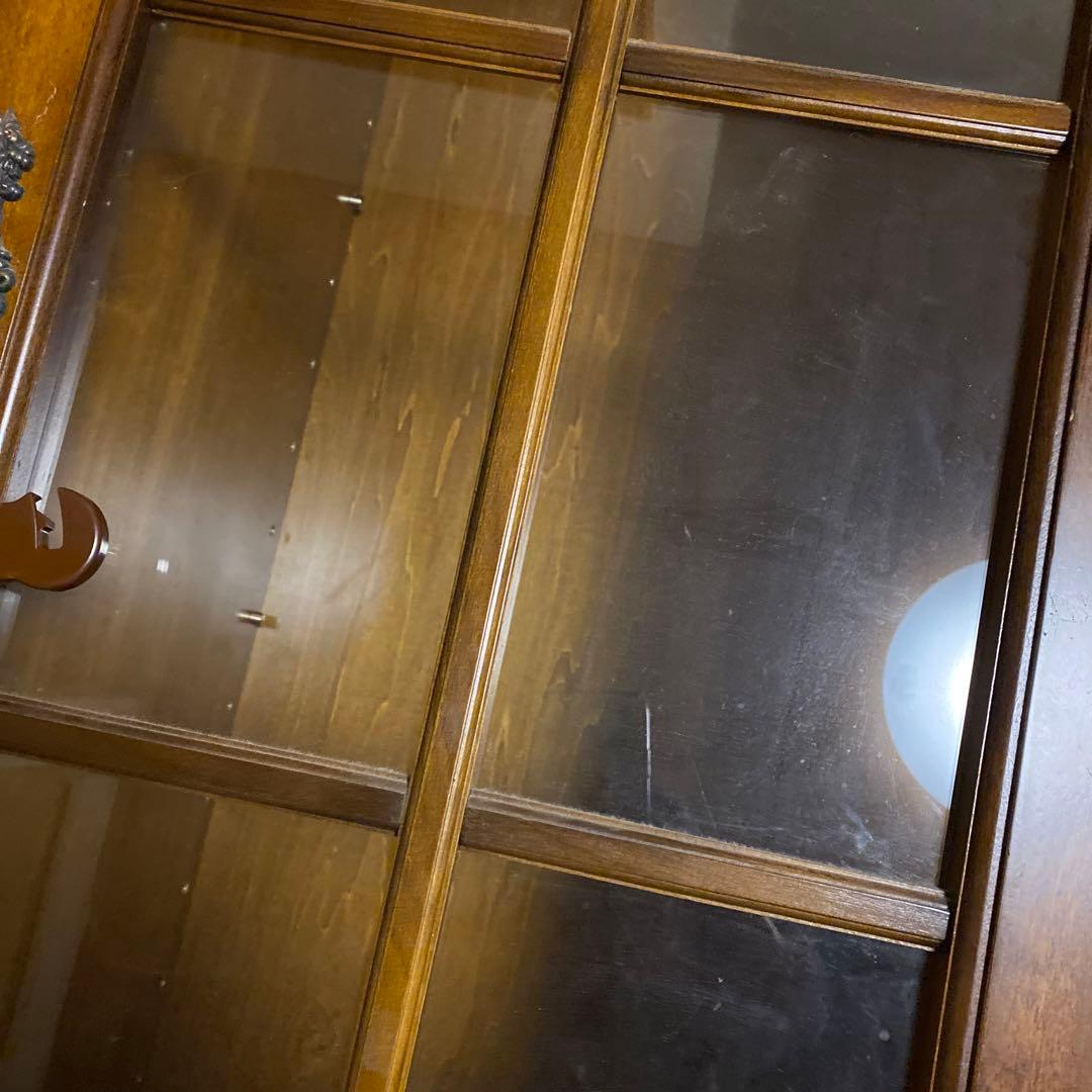 美品。カリモク本棚。