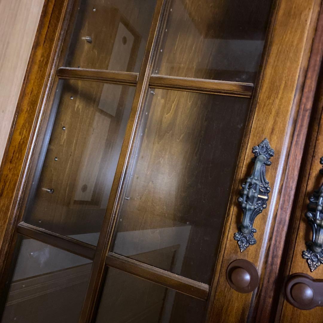 美品。カリモク本棚。