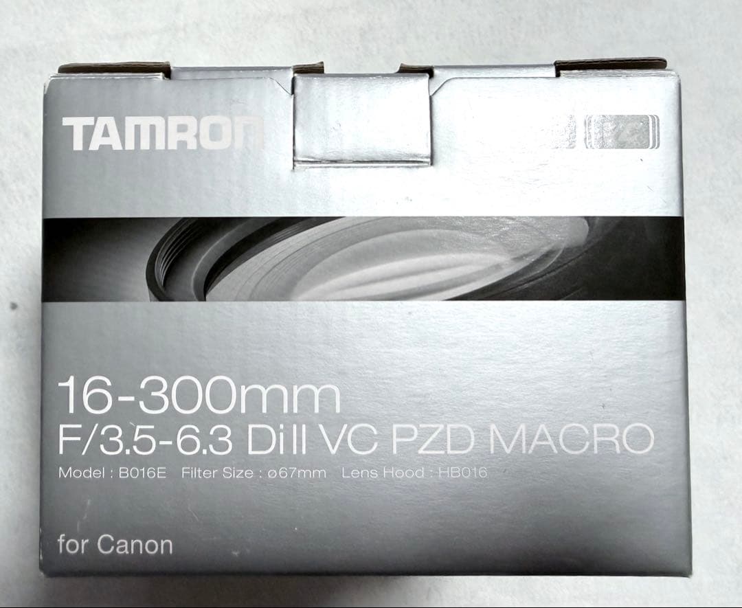 TAMRON16-300mm レンズ