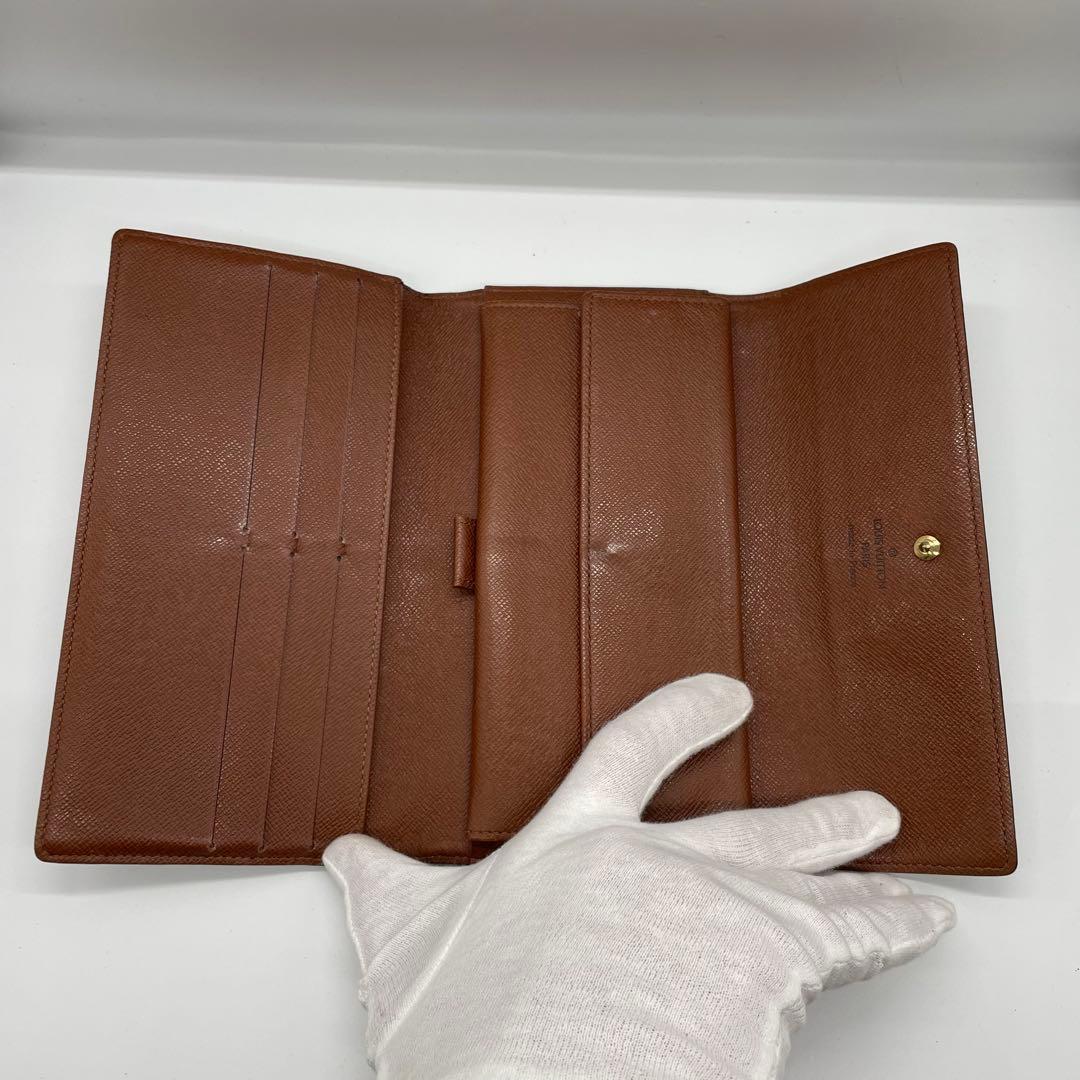 【良品】 ルイヴィトン モノグラム インターナショナル 長財布 w5