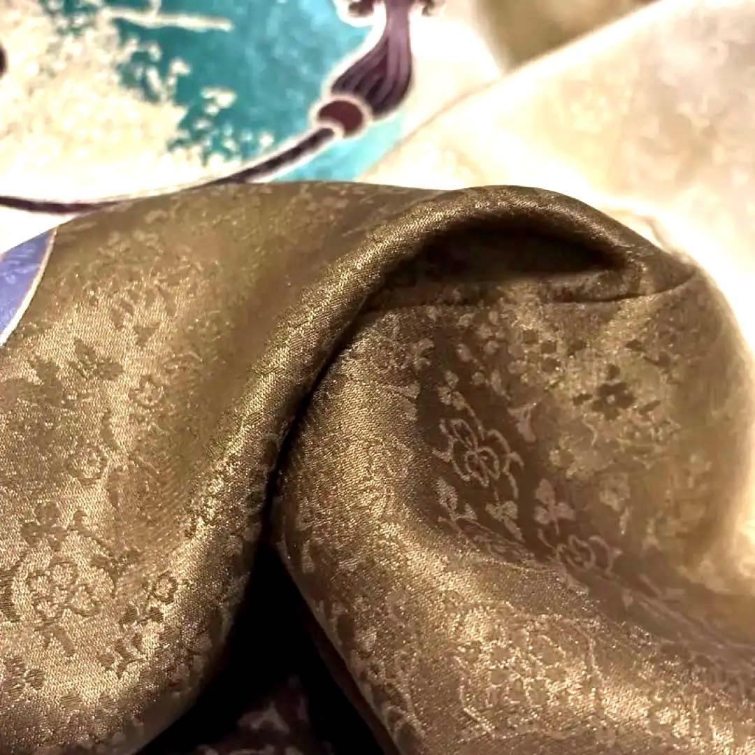 【新品】日本製 刺繍 手書き京友禅❗️お宮参り 産着 襦袢付 正絹 新品たとう紙付