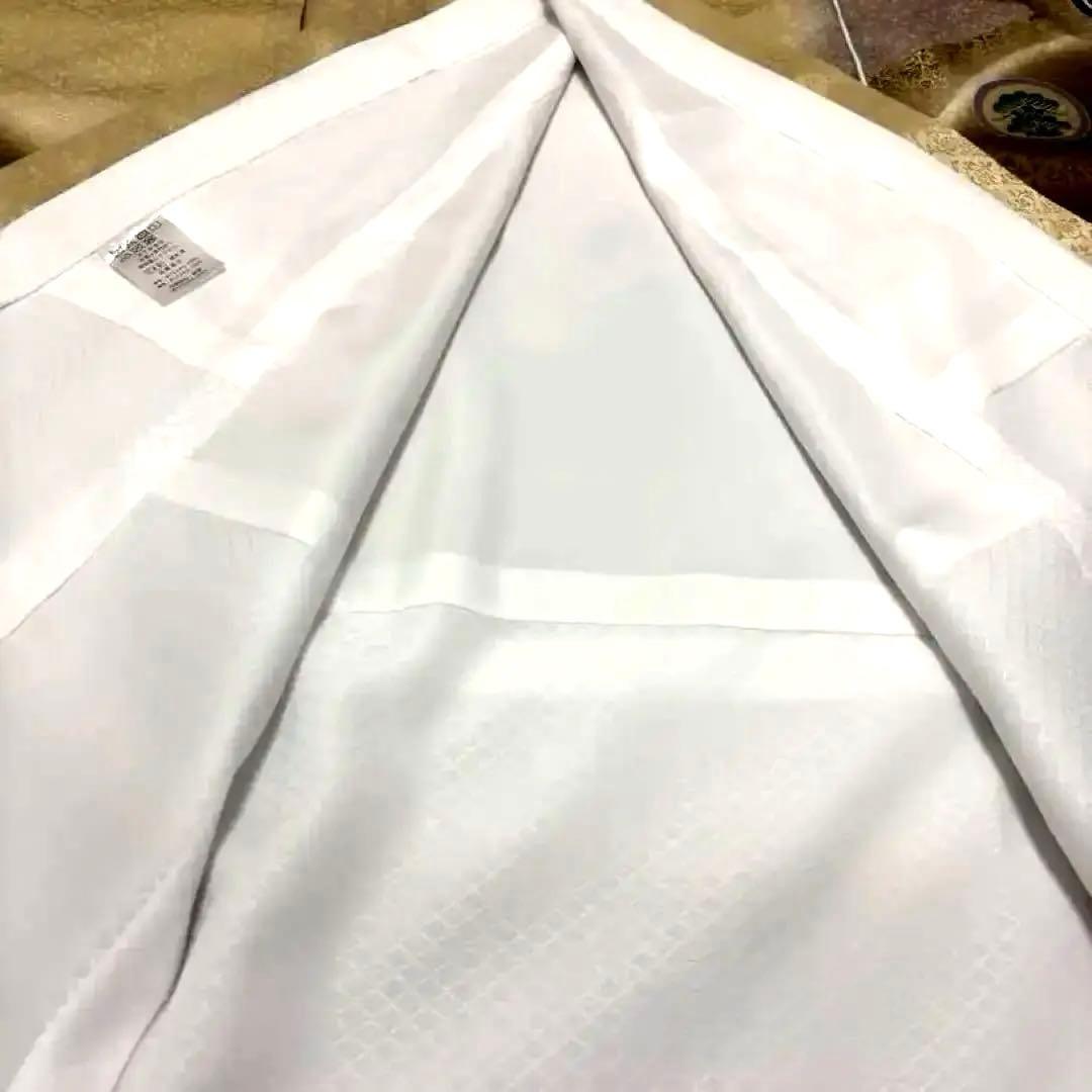 【新品】日本製 刺繍 手書き京友禅❗️お宮参り 産着 襦袢付 正絹 新品たとう紙付