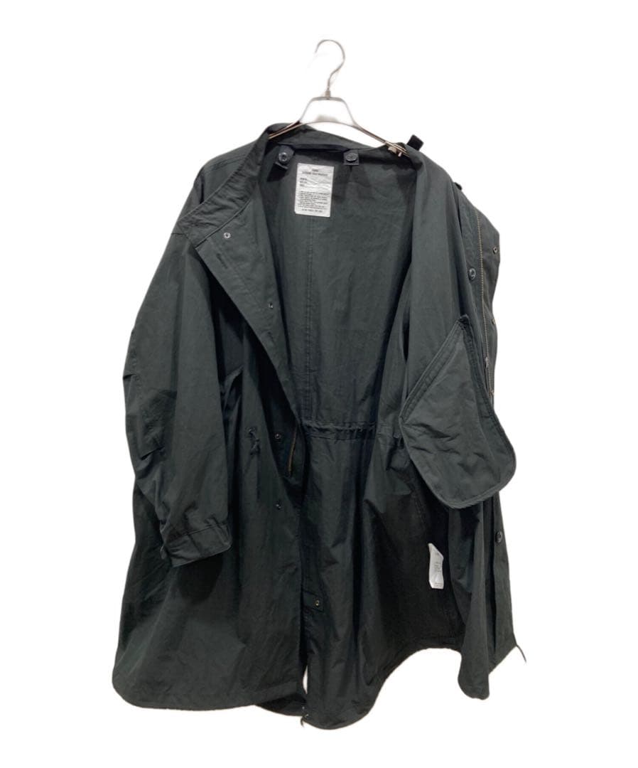 新品タグ付き　ブラック モッズコート L ロング丈　freaks store