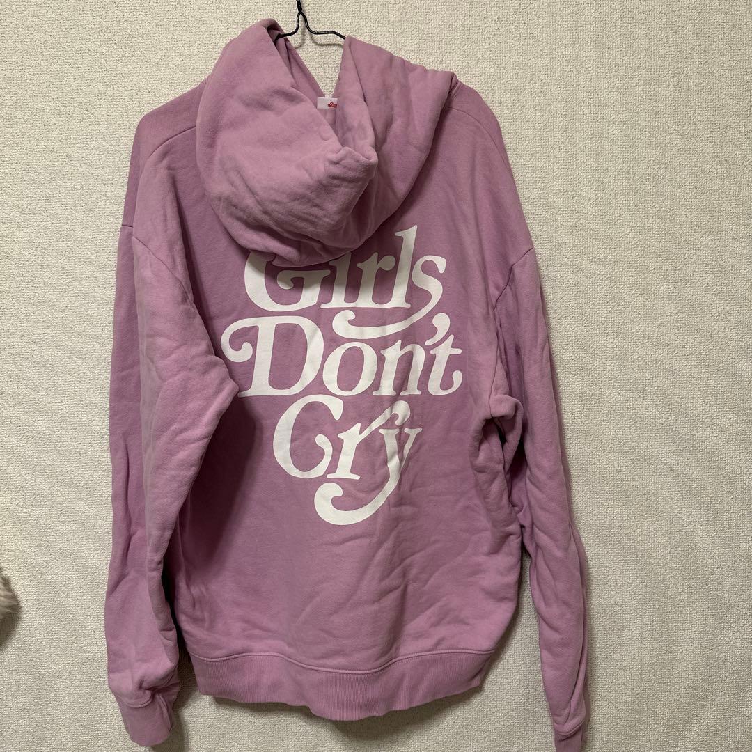 Girls Don't Cry パーカー Lサイズ パープル